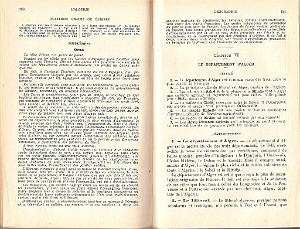 ALGERIE COURS HISTOIRE COLONISATION GEOGRAPHIE ADMINISTRATION  (94)